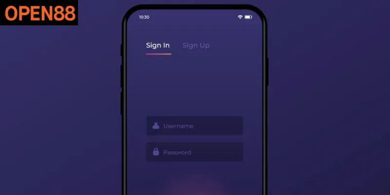 Cược thủ đăng ký Open88 trên giao diện website
